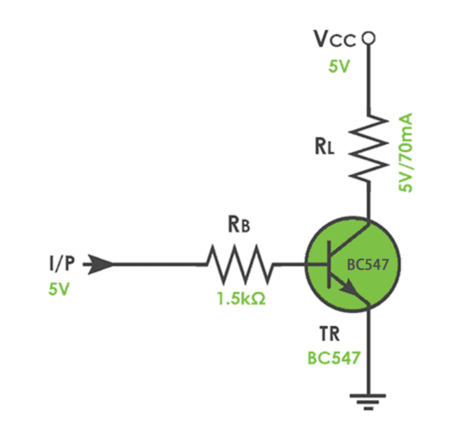 BC547 Switch circuit
